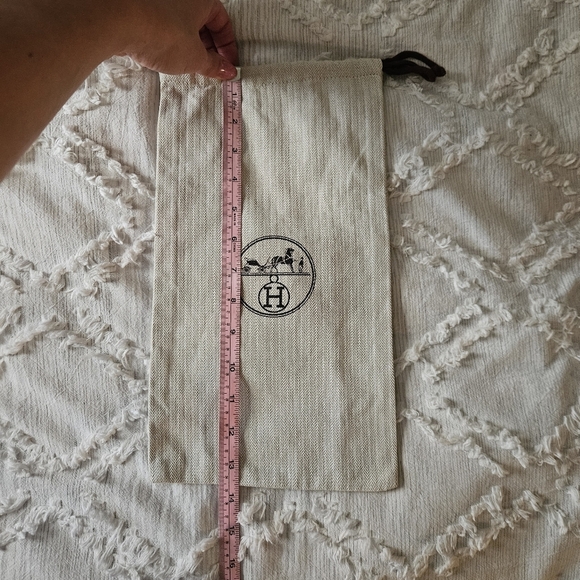 Authentic Hermes Tweed Dust Bag - Picture 6 of 6